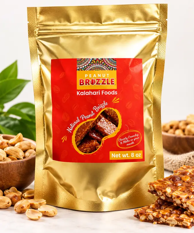 Peanut Brizzle (Nkatie cake) - A bag-full